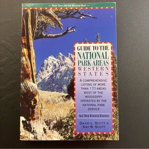 National Parks Guide Western States United States 4th Edition 1996 Book